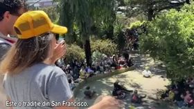 VIDEO Cursă inedită pentru adulți, cu triciclete de copii. În San Francisco distracția nu are limite